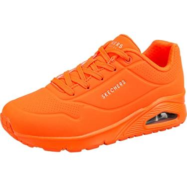 Imagem de Skechers Tênis feminino Street, Uno - Neon Nights, Laranja, 34