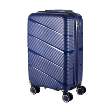 Imagem de Mala de Bordo 10KG Polipropileno Inquebrável Expansível Dubai (Azul Marinho)