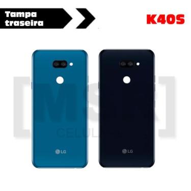 Imagem de Tampa traseira ORIGINAL celular LG modelo K40S, AZUL
