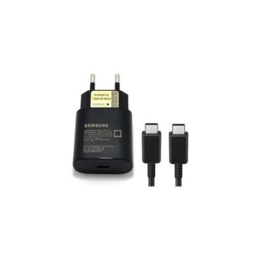 Imagem de Carregador ultra turbo Galaxy A70 25W original Samsung - Preto  COD. G