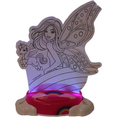 Imagem de Barbie - Pinte e Ilumine - Fadas - FUN