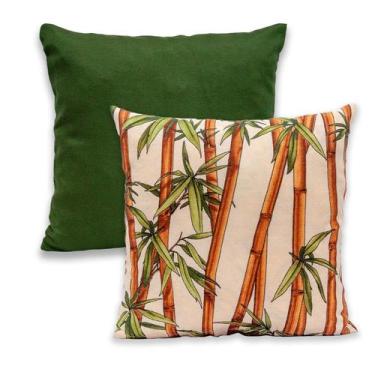 Imagem de Kit 2 Capas de Almofada c/ Zíper 40x40cm Gorgurinho - RAFALORO, BAMBU 