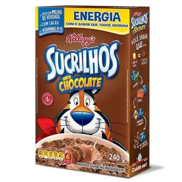 Imagem de Sucrilhos Sabor Chocolate Kellogg's 240g, 240g, Chocolate