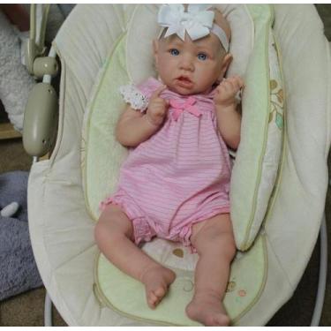Imagem de Bebê Reborn menina real boneca - Casa do Reborn