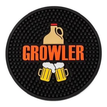 Imagem de Porta Copos Balde De Gelo Bar Mat Growler Preto - Lootus Store