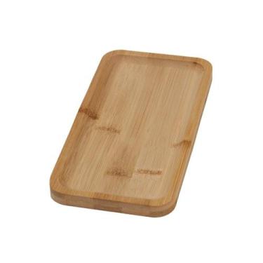 Imagem de Bandeja Bambu Natural Petisqueira Churrasco Queijo Média - Quality Hou