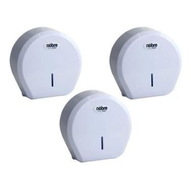 Imagem de Dispenser De Papel Higiênico Em Rolo 300 A 500m Nobre - 3 Un