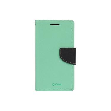 Imagem de Cellet Capa multiuso Techno Diary para Samsung Galaxy S4, menta/azul escuro