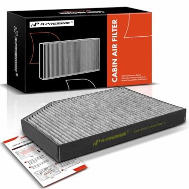 Imagem de A-Premium Filtro de ar de cabine com carvão ativado compatível com BMW 330e, 330e xDrive, 330i, 330i xDrive, X3, 430i, 430i Gran Coupe, 430i xDrive, 230i, X4, Z4, i4, M240i, M340i, M4 e Toyota GR Supra