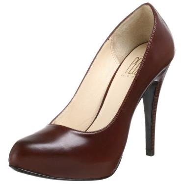Imagem de Pelle Moda Sapato feminino Boris, Marrom-escuro na panturrilha, 8 M