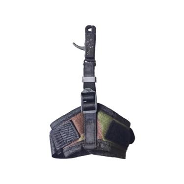 Imagem de sanlida Dragon X9 arco composto arco liberação alça de pulso gatilho preto