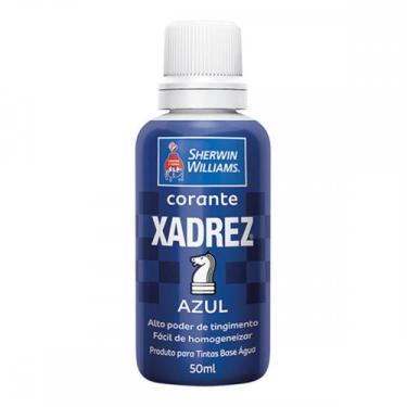 Imagem de Corante Xadrez 50Ml Azul . / Kit C/ 12 Unidades - NOVACOR, Azul