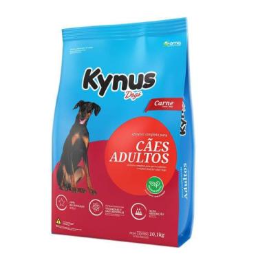 Imagem de Ração para Cães Kynus Adultos Sabor Carne 10,1kg