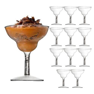 Imagem de Mini Taça Coupette Acrílico Transparente - 50ml - 10 Un - LSC Toys
