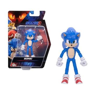 Imagem de Boneco Sonic 13cm Figura Articulada Filme Sonic 3 - Sunny