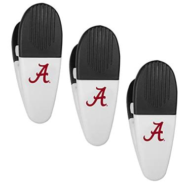 Imagem de Siskiyou Sports NCAA Alabama Crimson Tide unissex Fan Shop Mini Chip Clip Ímãs, pacote com 3, cores do time