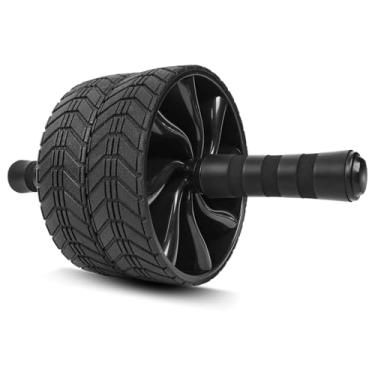 Imagem de AGREJO Roda de Rolo Abdominal - Dois Modos, Estável e Portátil, Ideal para Ginástica em Casa ou Ao Ar Livre