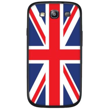 Imagem de Cellet Capa de bandeira do Reino Unido para Samsung Galaxy S3 - Azul/Vermelho