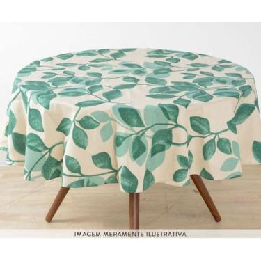 Imagem de Toalha de mesa impermeável redonda 180cm Garden - Dagher