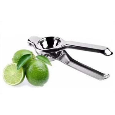 Imagem de Espremedor De Limão Luxo Reforçado Linha Premium Aço Inox