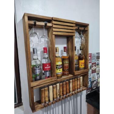 Imagem de Porta Espeto com Barzinho PE7080 - Estilo Rustico