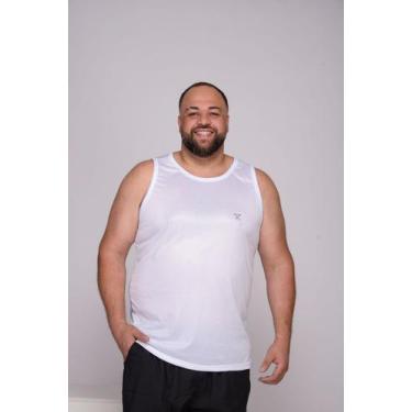 Imagem de Regata masculina plus size dry fit do G1 ao G4 academia treino - achad