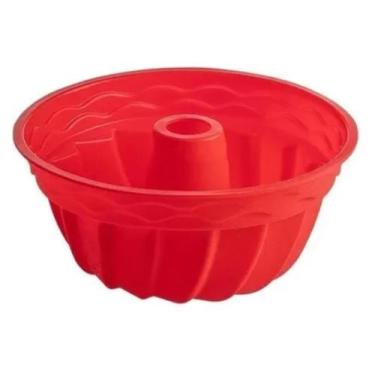 Imagem de Forma de silicone culinaria pudim, bolo - MGV 