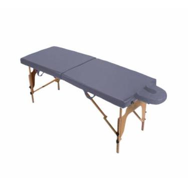 Imagem de Maca Portátil com Espuma Injetada - Arktus, Grafite