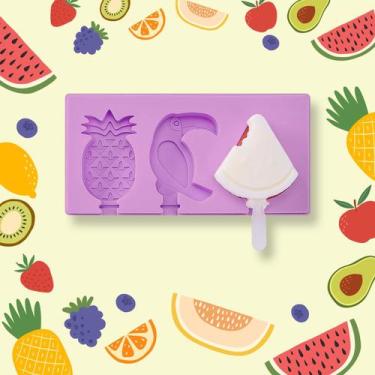 Imagem de Forma para picolé - sorvete caseiro - forminha de silicone (modelo Rox