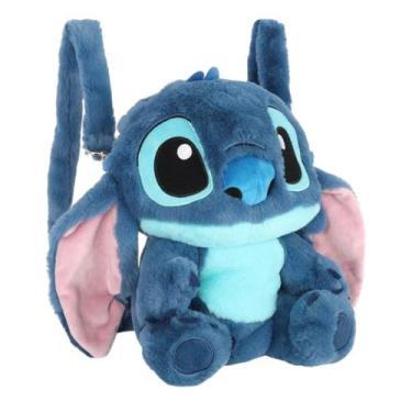Imagem de Mochila Pelúcia Stitch 32 Cm Lilo & Stitch Disney Passeio - Luxcel