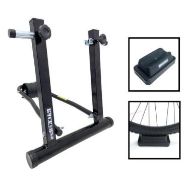 Imagem de 38 - Rolo de Treino + Suporte PNEU Ciclismo Aro 20 a 29 - Rack Bikes