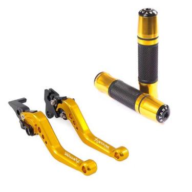 Imagem de Kit Esportivo Manete Manopla Cb250f Twister Cb300F Twister CG Titan Fa