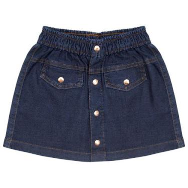 Imagem de Saia Juvenil Look Jeans Moletom Jeans, 16