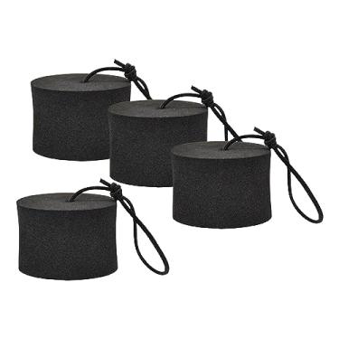 Imagem de #N/a 4 unidades de plugue de scupper de caiaque de substituição forte resiliência, eva durável portátil canoa dreno buracos rolha com cordão para jangada, l