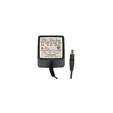 Imagem de Jameco Reliapro Transformador ACU090100, adaptador de parede CA para CA, 9 Volts, 1000 mA, reto, 2,1 mm, fêmea, plugue, 8 cm A x 5,6 cm L x 4,8 cm P, preto