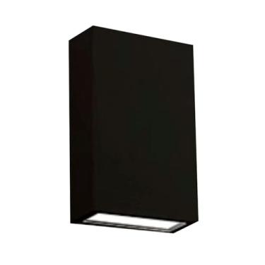 Imagem de Arandela de Efeito Externa Duplo Facho Duo LED 6W Branco Quente 3000K Bivolt (Preto)