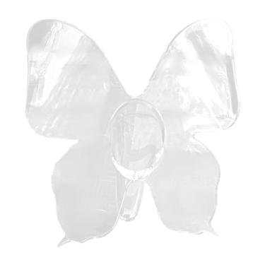 Imagem de Ｂｅｓｇａ Vaso de Borboleta Acrílico Arranjo de Flores Novidade Presente para a Mãe Vaso Decorativo Planta Flores Recipiente para Mesa Fazenda, Transparente, Tamanho real