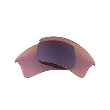 Imagem de Lentes de reposição UV CUT compatíveis com óculos de sol Oakley Flak Jacket XLJ - Fabricado nos EUA - Lente de cor bronze escuro