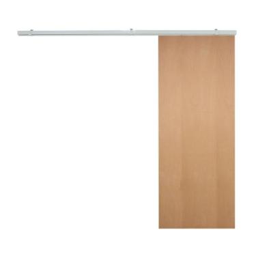 Imagem de Porta de Correr Verniz com Kit Alumínio Colorido - Vanin Portas e Jane