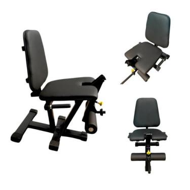 Imagem de Maquina Cadeira Extensora Anilhada Aparelho Profissional Academia Fitn