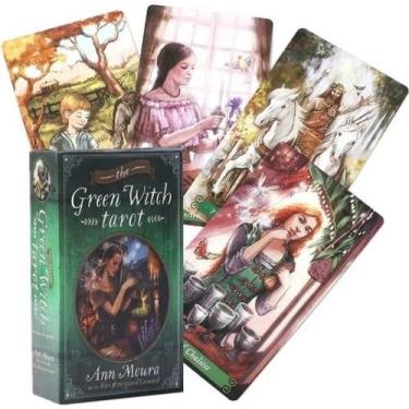 Imagem de The Green Witch Tarot Deck Tarô Da Bruxa Verde Baralho de Cartas de Or