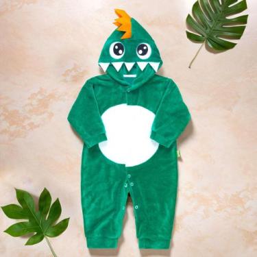 Imagem de Macacão Plush com Capuz Bordado de Bichinho - Conforto, Fofura e Estil