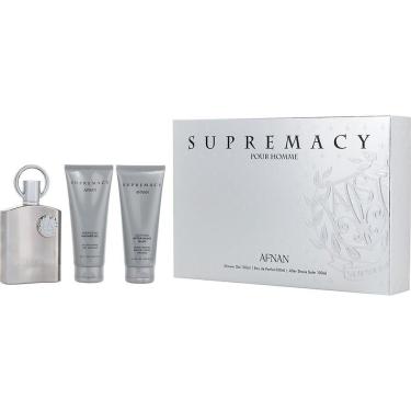 Imagem de Perfume Masculino Afnan Perfumes Supremacy Silver EDP Spray 100 Ml&Pós-Barba Balm Gel Banho