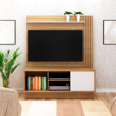 Imagem de Estante Home TV até  42 Pol Nicho Porta 150x175cm Natural