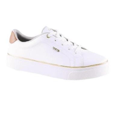 Imagem de Tenis via uno casual ref 808026sfbvc feminino, Branco, 37
