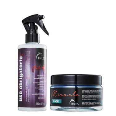 Imagem de Truss Kit Uso Obrigatório Plus+ 260ml e Miracle Máscara 180g