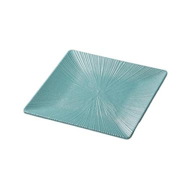 Imagem de Prato de mesa quadrado comercial, panela quente para churrasco, restaurante, prato de acompanhamento-160035-95 azul nórdico