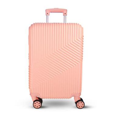 Imagem de Mala Bordo de Viagem em ABS Rodas 360 Cad Embutido Sonatta, Rose