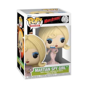 Imagem de Funko Pop Movies: Mars Attacks - Alien Woman - Martian Spy Girl - Mars Attacks Film - Collectable Vinyl Figure - Gift Idea - Official Merchandise - Toys for Kids & Adults - Sci-Fi Fans