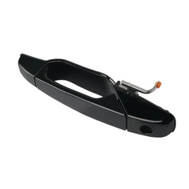 Imagem de Maçaneta externa preta do lado do motorista dianteiro esquerdo compatível com Chevy Silverado Suburban Avalanche Tahoe 2007-2014, GMC Sierra Yukon, Cadillac Escalade substitui 20828258, 22738721